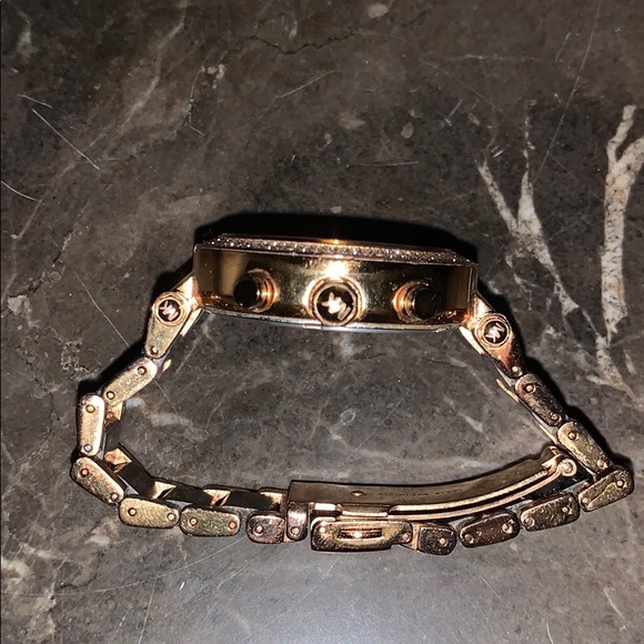 Rose gold Tortoise shell Michael Kors watch - Picture 3 of 4